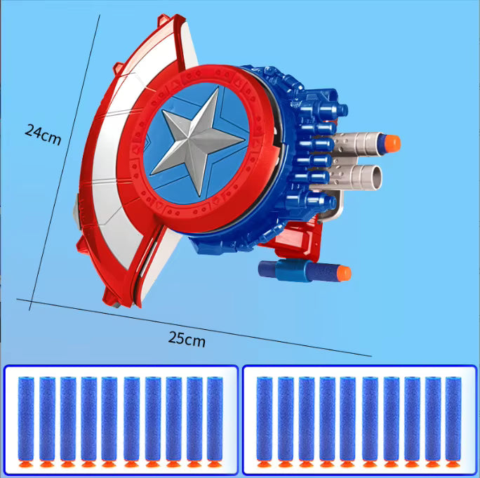 Super Blaster Électrique – Style Captain America