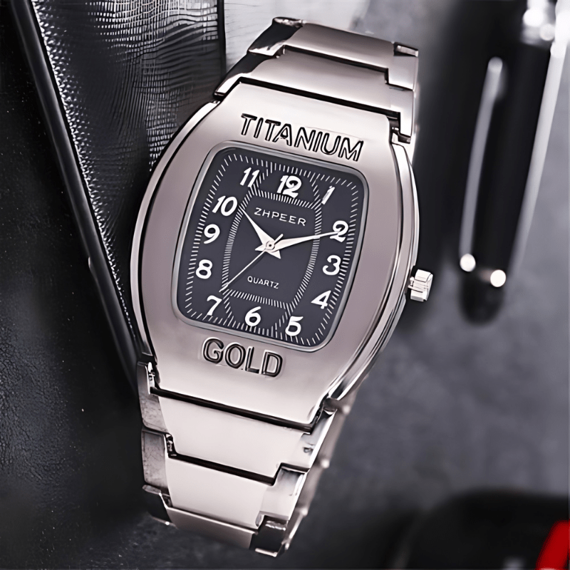 MONTRE LUXE TITANIUM GOLD