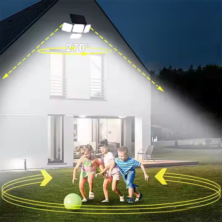Lampe solaire extérieure avec détecteur de mouvement