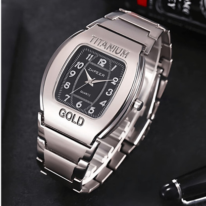 MONTRE LUXE TITANIUM GOLD
