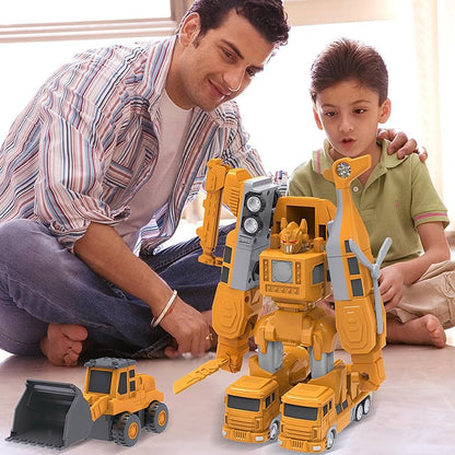Jouets magnétiques à assembler – Jouet d’ingénierie et de transformation