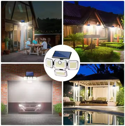 Lampe solaire extérieure avec détecteur de mouvement