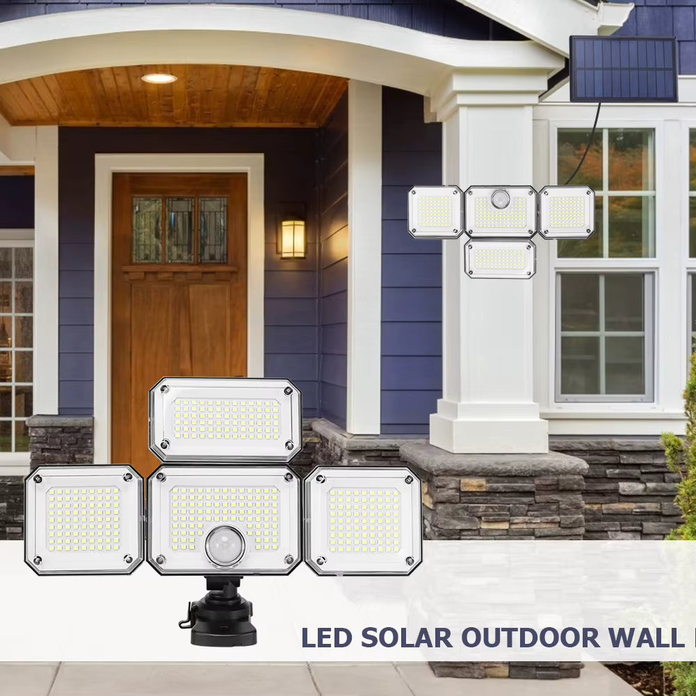 Lampe solaire extérieure avec détecteur de mouvement