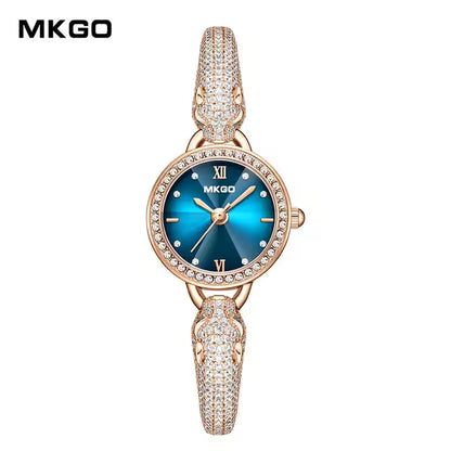 Montre femme quartz à bracelet léopard